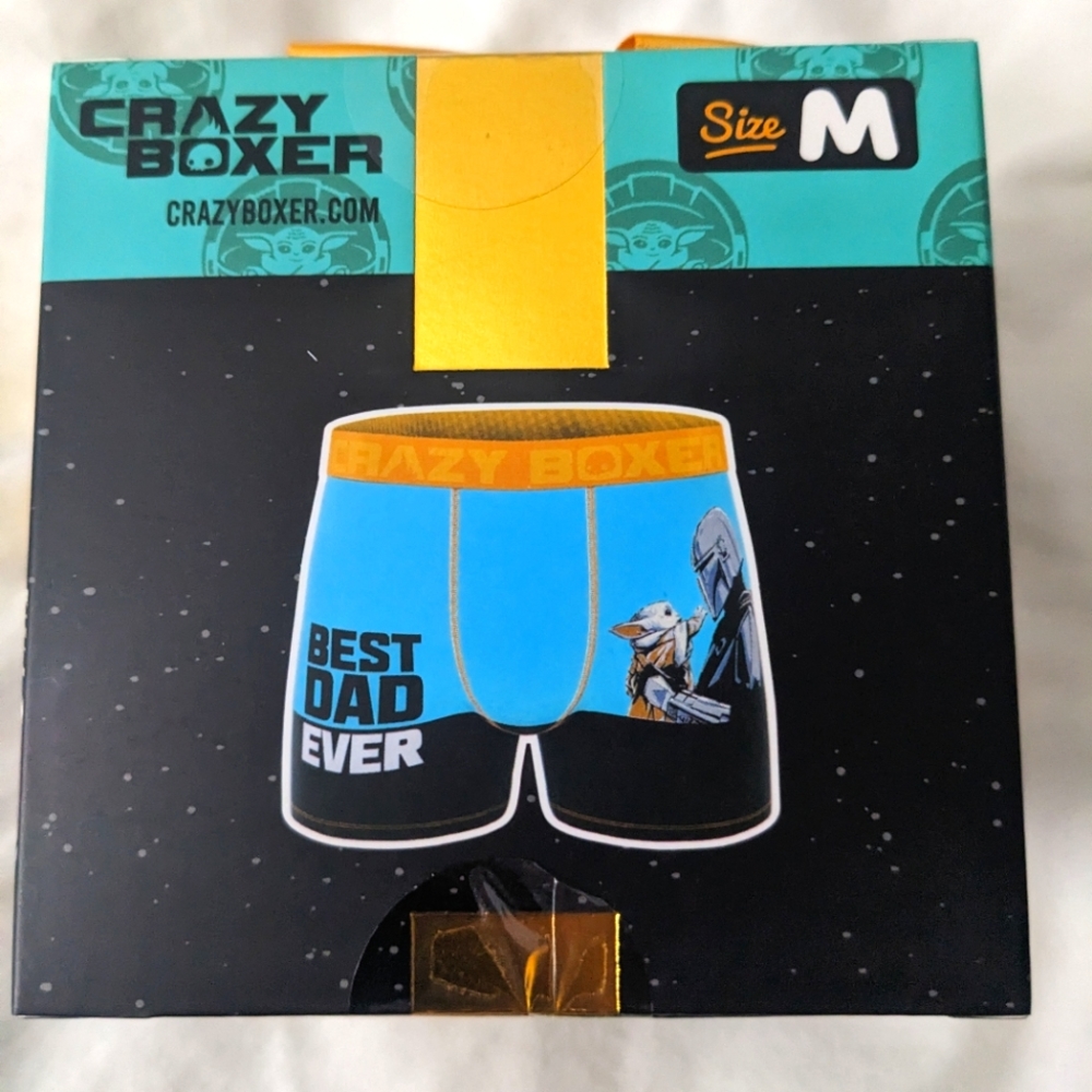NEW The Mandalorian Crazy Boxer Gift Box M